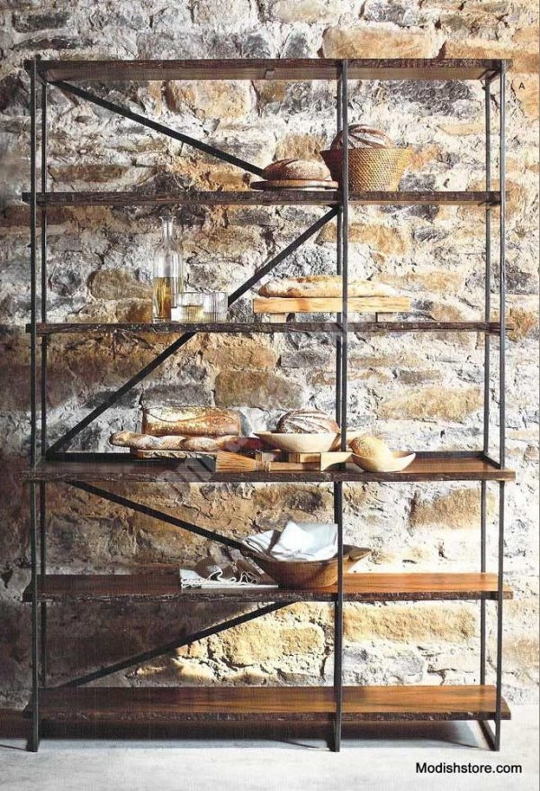 OMT-KT108-AHŞAP KİTAPLIK