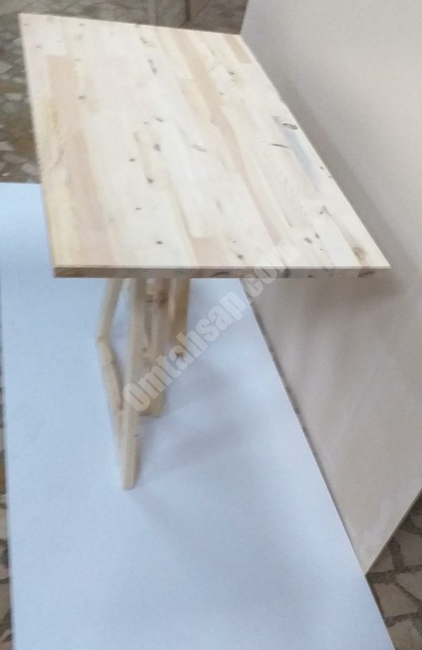 OMT-MS401-AHŞAP DOĞAL MASA - Görsel 2