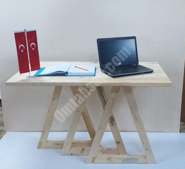 OMT-MS401-AHŞAP DOĞAL MASA - Görsel 3